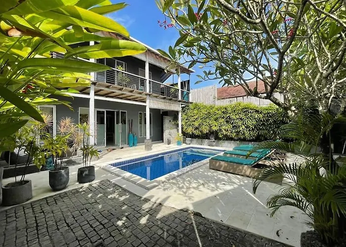 ヴィラ Brand New Family 4 Bedroom With Privatepool Rooftop Near スミニャック